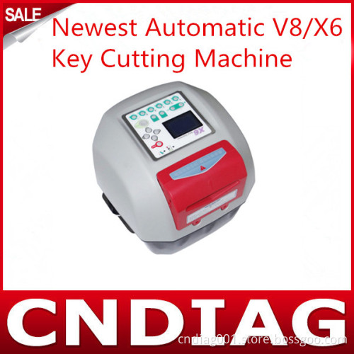 Best Sale 2014 Newest Professional Automatic V8/X6 Key Cutting Machine in Stock